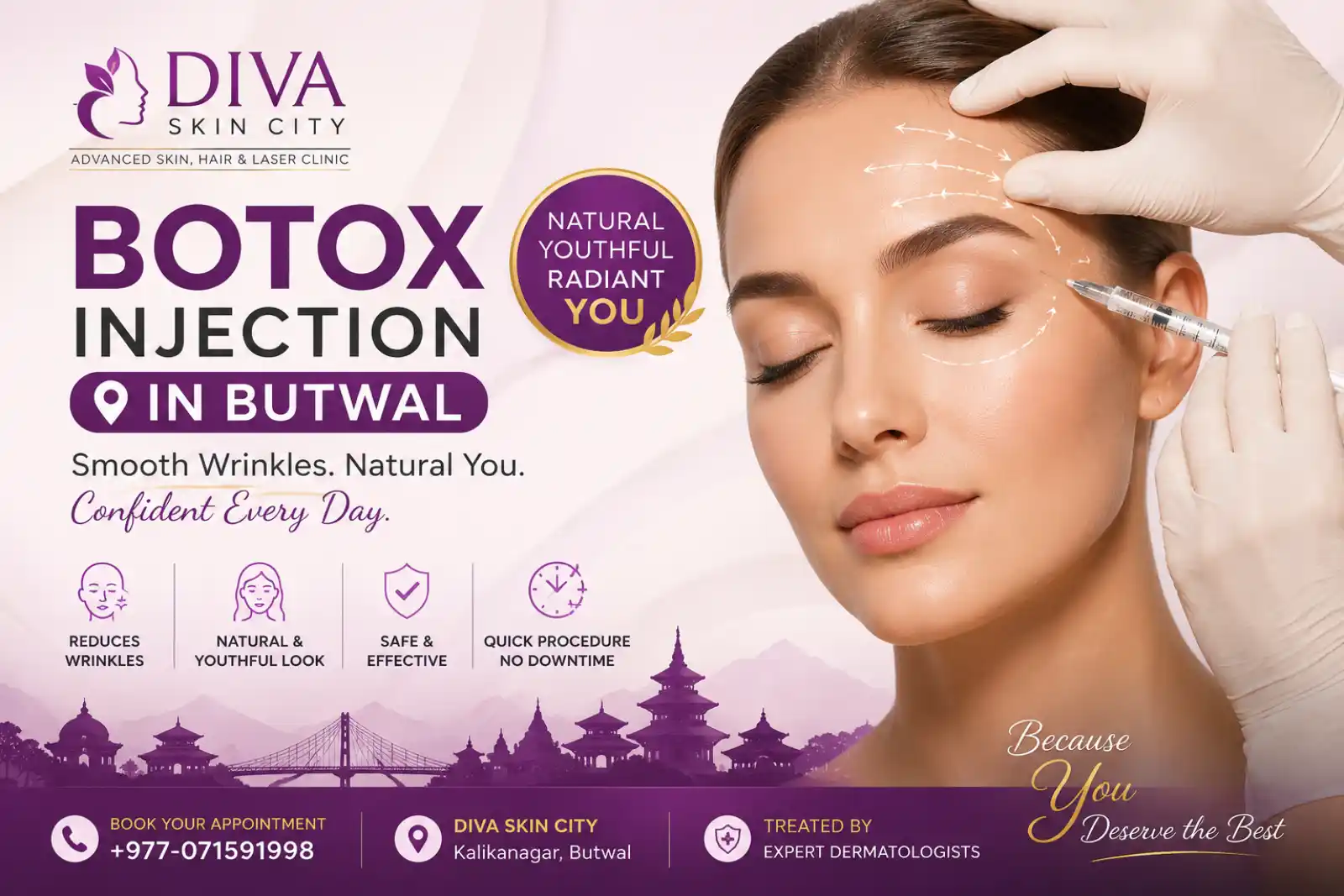 Botox Injection in Butwal